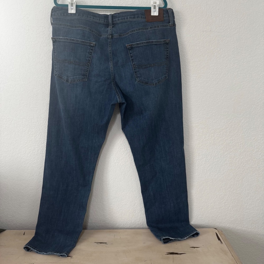 Lucky Brand‎ Mens Jeans Dark Wash Straight Leg Size 40x32 - Picture 3 of 5